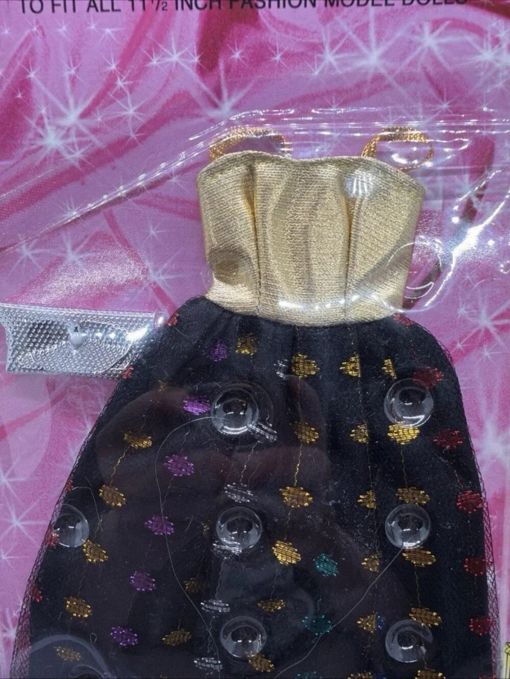NIB (2001) Princess Of Style Fashion Doll DRESS, Bag, Shoes